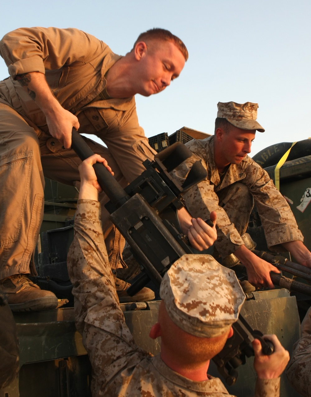 Combat Logistics Battalion-22 Marines get back to their rifleman roots with live fire