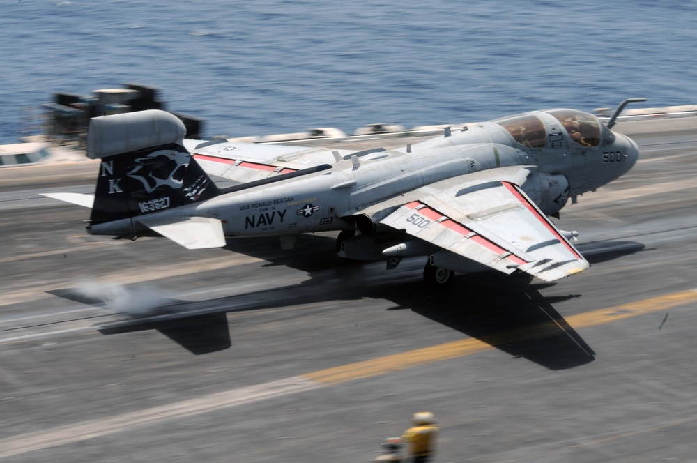 USS Ronald Reagan at Sea