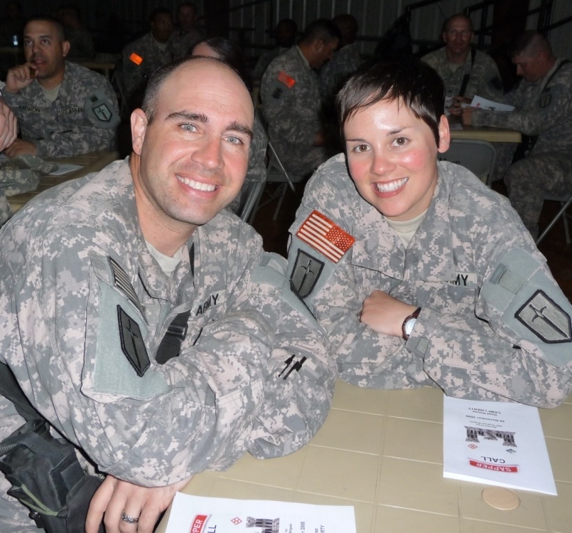 The family that deploys together