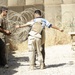 Iraqi dog handlers patrol Mosul