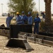 Iraqi engineers build new police station