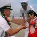 USS Blue Ridge pulls into South Korean port