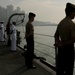 USS Blue Ridge pulls into South Korean port