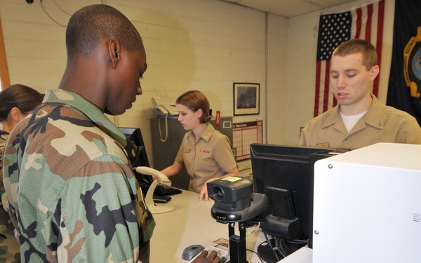 Midshipmen receive first ID cards