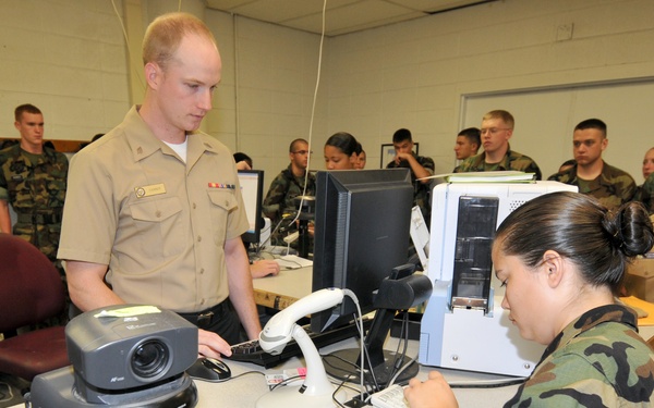 Midshipmen receive first ID cards