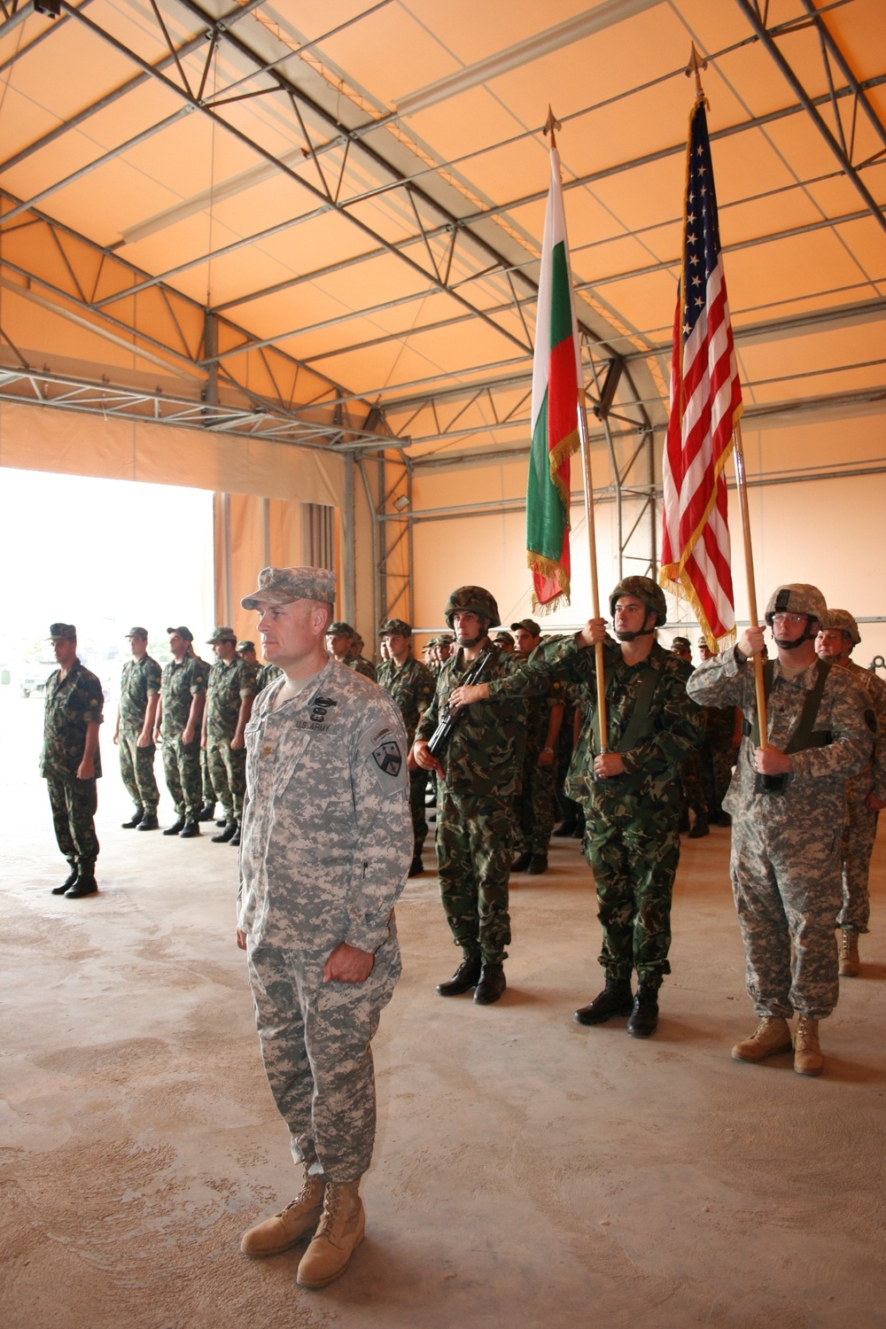 Ceremony marks start of combined training