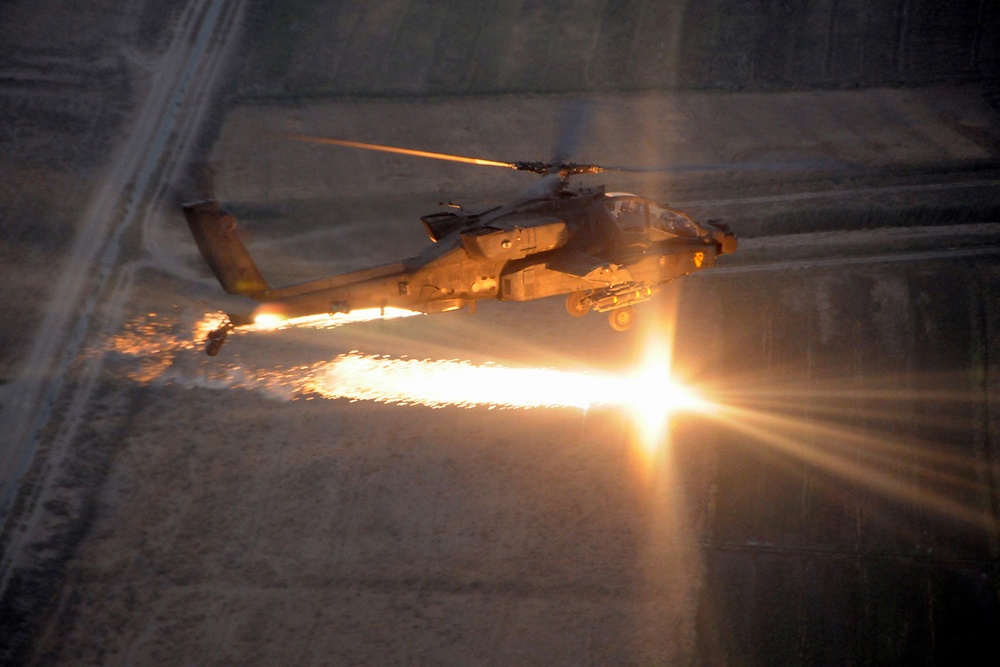 Apache pilot's view