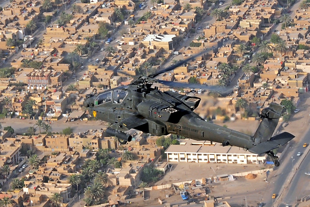 Apache pilot's view