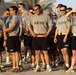 Soldiers kick off Greywolf 9's Potluck of Pain competition on Forward Operating Base Marez