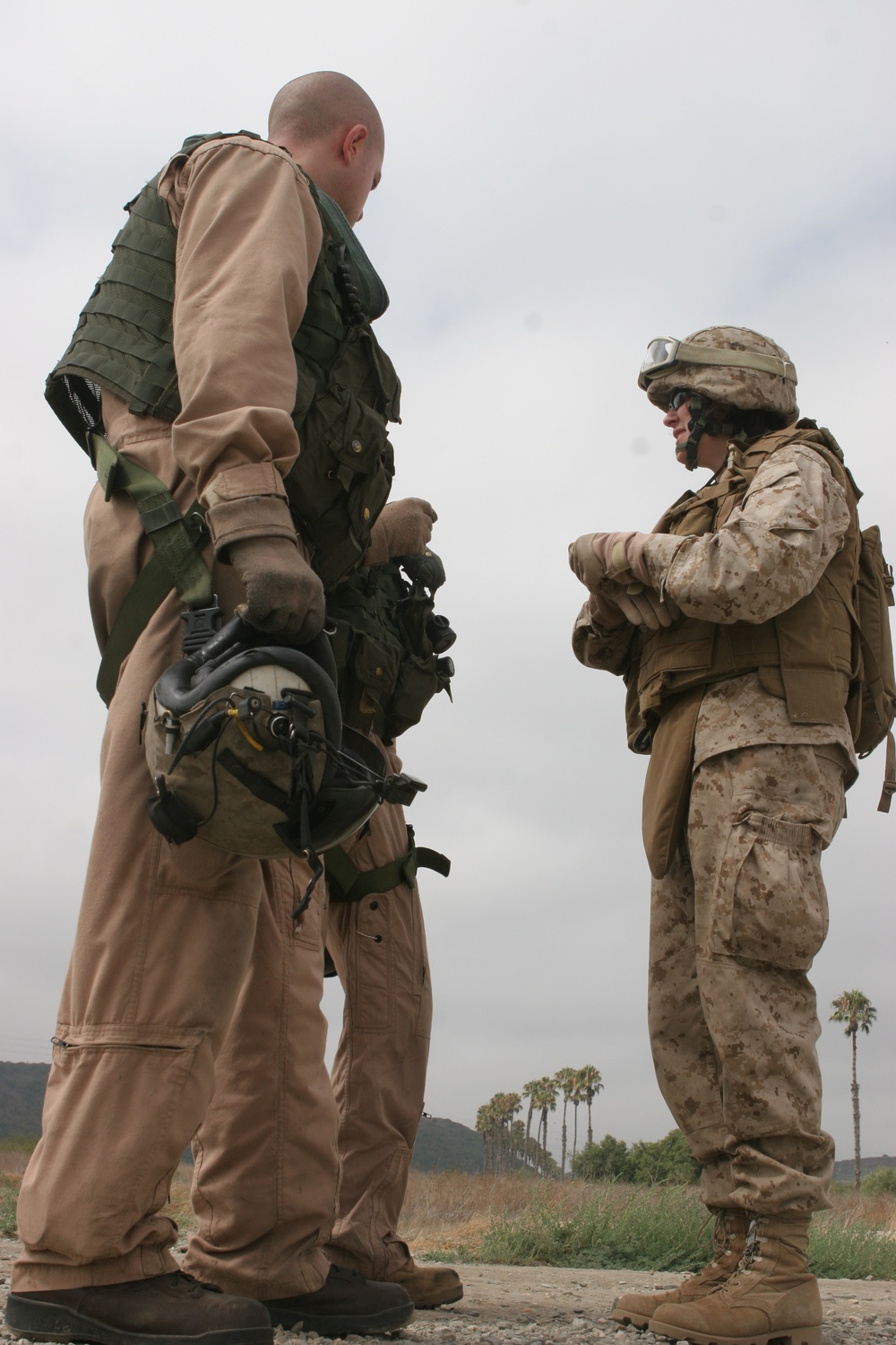 Corpsmen Conduct Casualty Evacuation Training