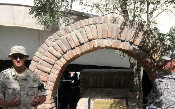 Memorial dedicated to KIA, WIA who served in Afghanistan