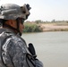 Ironhorse Command Sgt. Maj. recons bridge