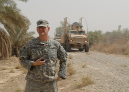 Soldier returns for unfinished mission