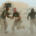 Marines Exercise Alternative PT on 'any Given Sunday'