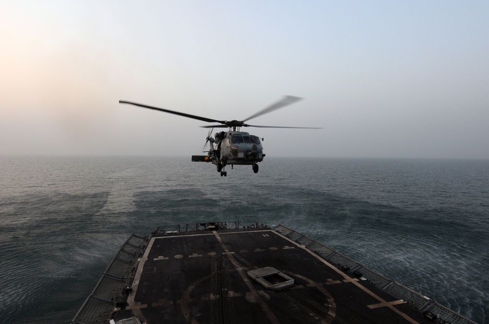 USS Ronald Reagan in the Persian Gulf