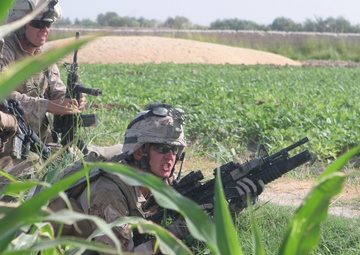 2/8 Marines engage in six-hour firefight with Taliban insurgents