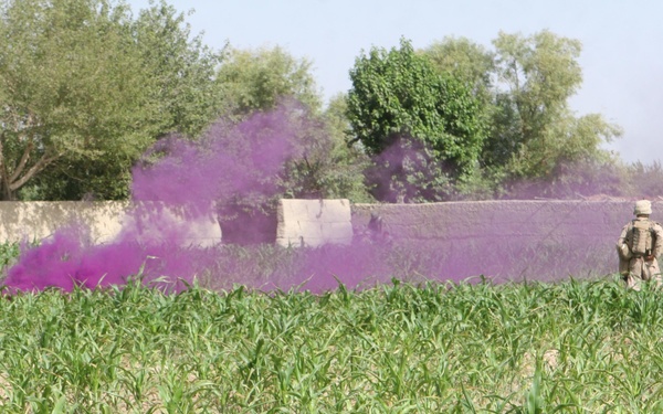 2/8 Marines engage in six-hour firefight with Taliban insurgents