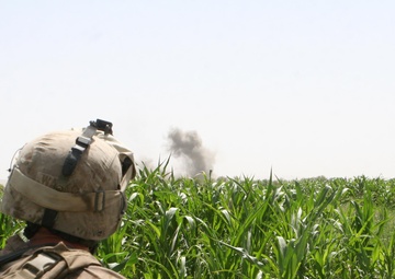2/8 Marines engage in six-hour firefight with Taliban insurgents