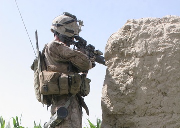 2/8 Marines engage in six-hour firefight with Taliban insurgents