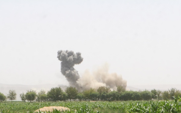 2/8 Marines engage in six-hour firefight with Taliban insurgents