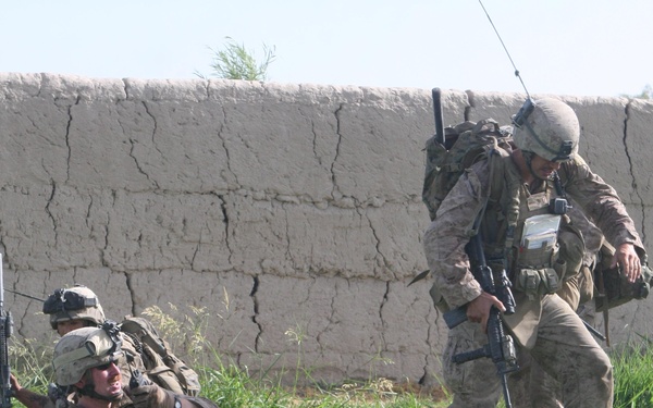 2/8 Marines engage in six-hour firefight with Taliban insurgents