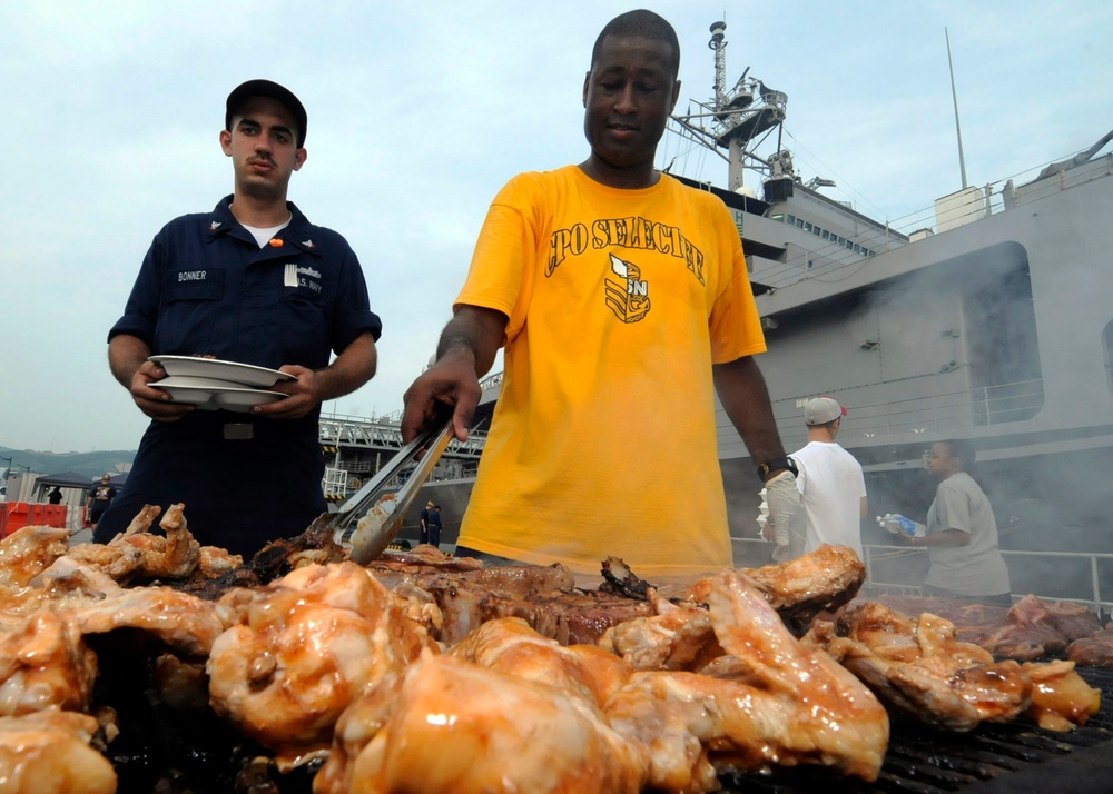 Hawaiian cookout