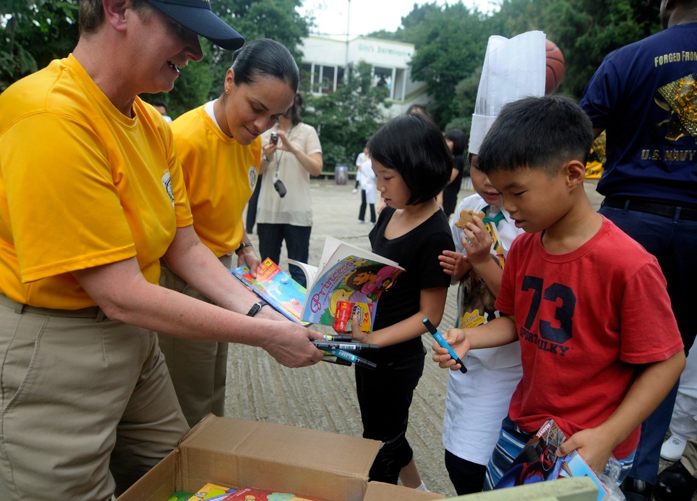 USS Blue Ridge action in Korea