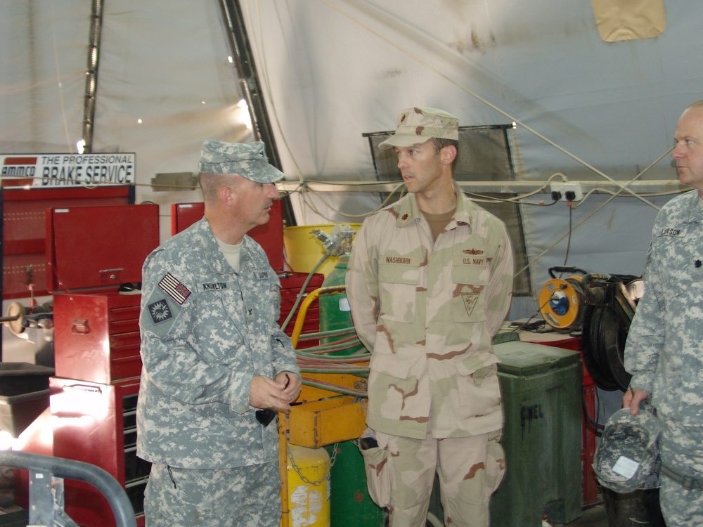 115th Fires Brigade commander visits Task Force 56.5