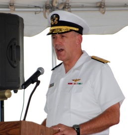 Reserve Admiral Makes History, Takes Command of CMF Task Force