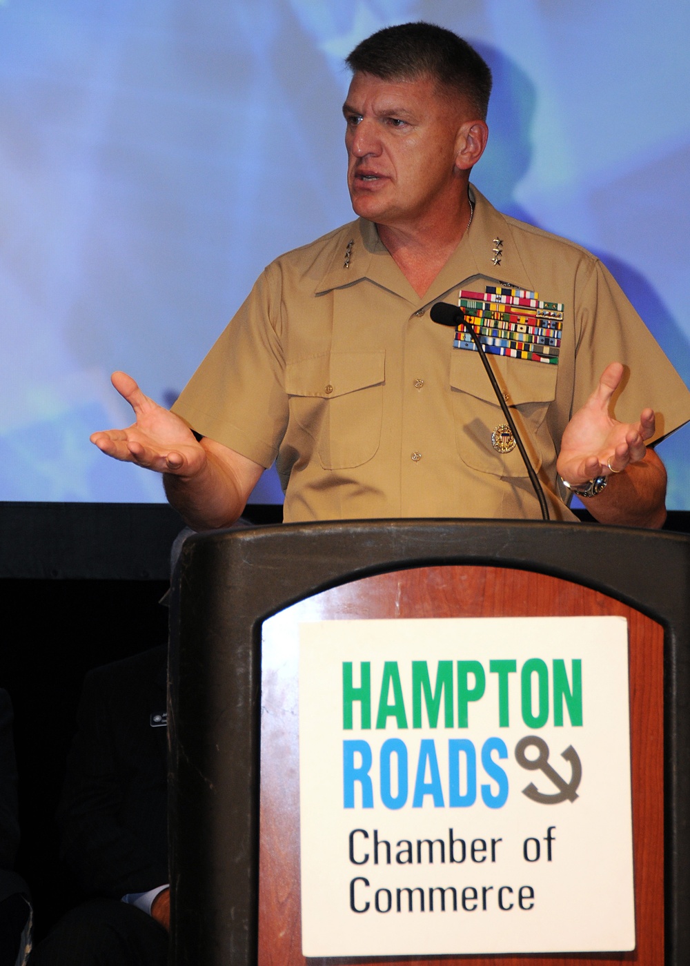 Hampton Roads Chamber of Commerce Military Recognition Reception Honors Local Military