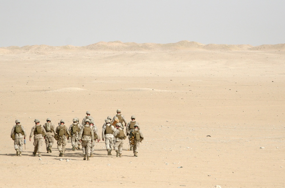 Combat engineers train in Kuwait