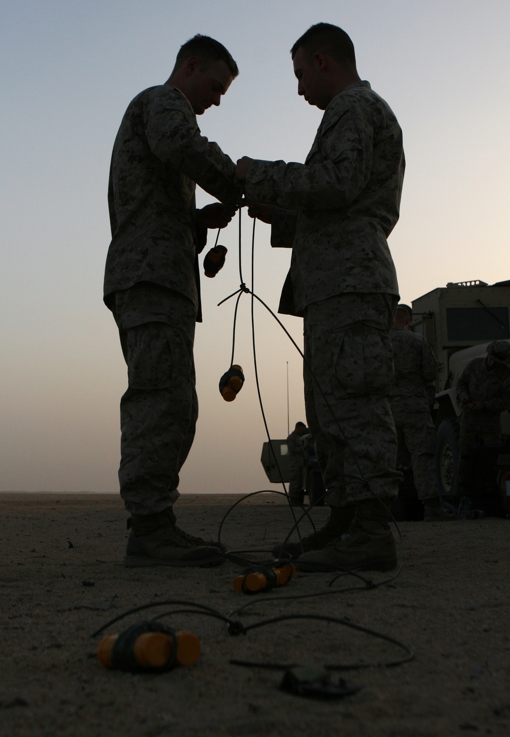 Combat engineers train in Kuwait