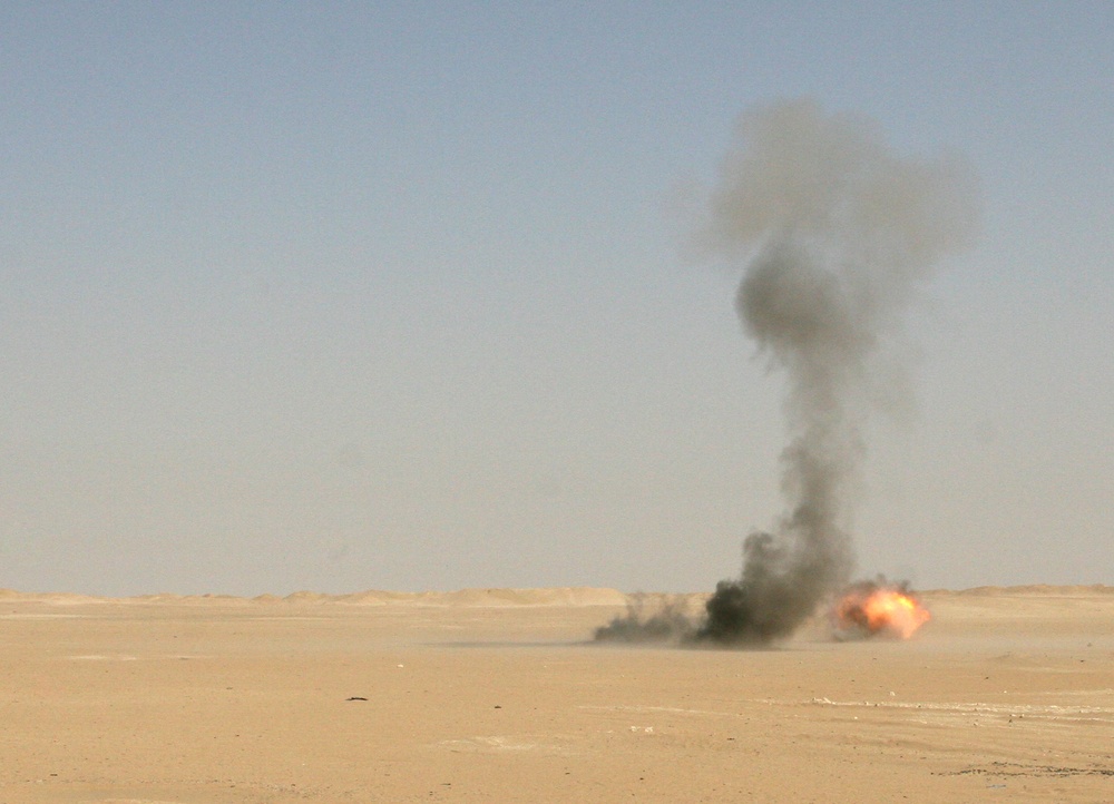 Combat engineers train in Kuwait