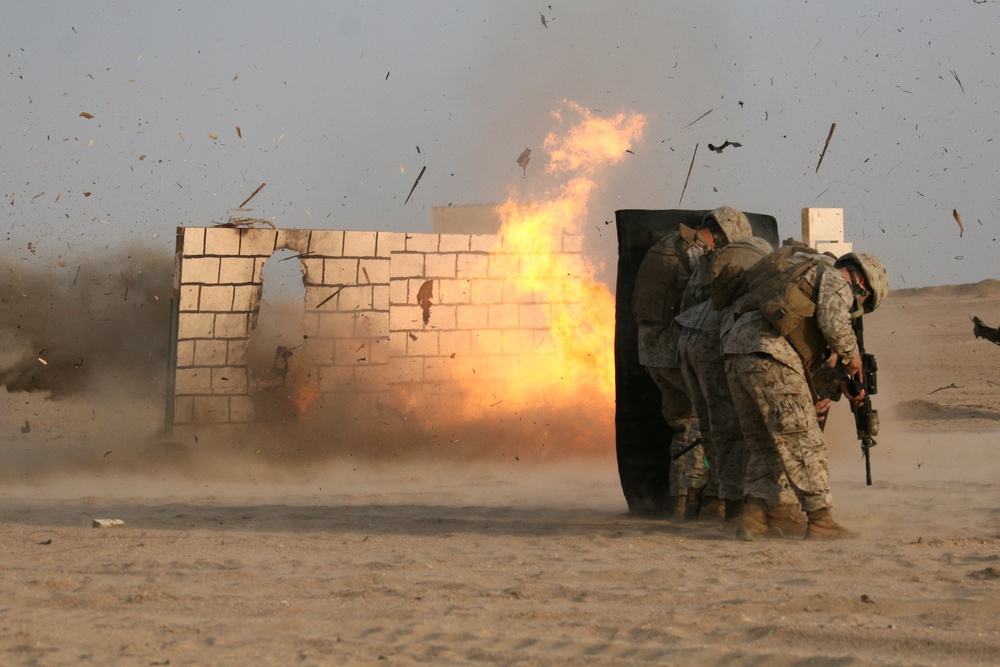 Combat Engineers Training in Kuwait