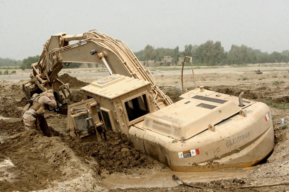 Marine Engineers Construct Major Fortifications in Helmand's Hostile Territory