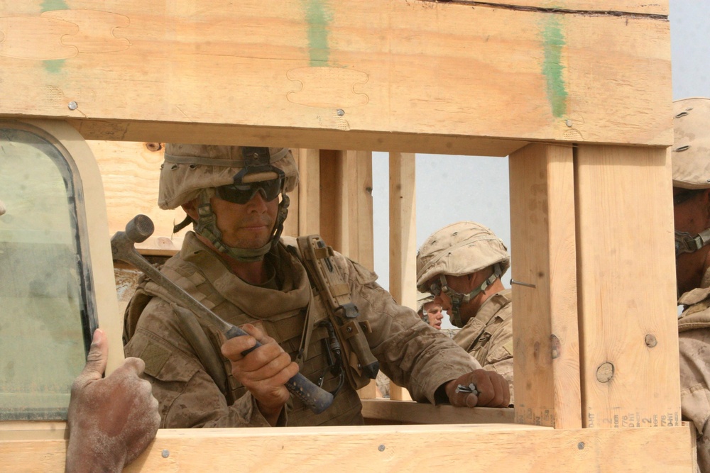 Marine Engineers Construct Major Fortifications in Helmand's Hostile Territory