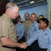 Chief of Naval Operations Aboard USS George Washington