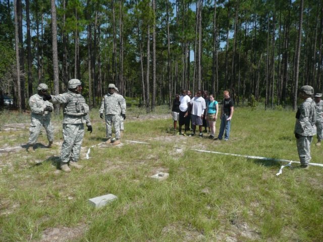 3rd Battalion, 345th Regiment Partners With Army Recruiters-Future Soldiers Get a Glimpse of Army Training