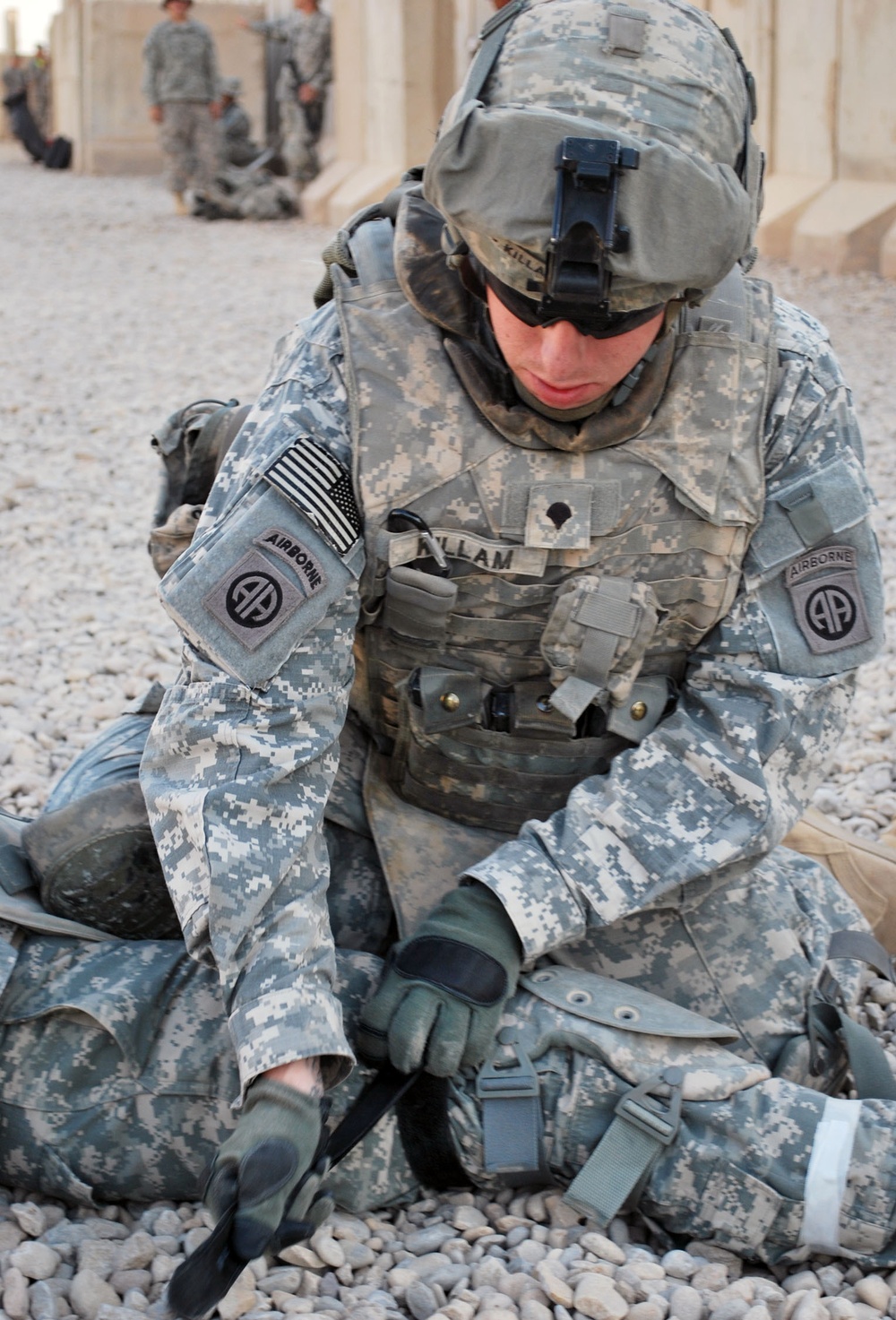 Paratroopers sharpen medical skills