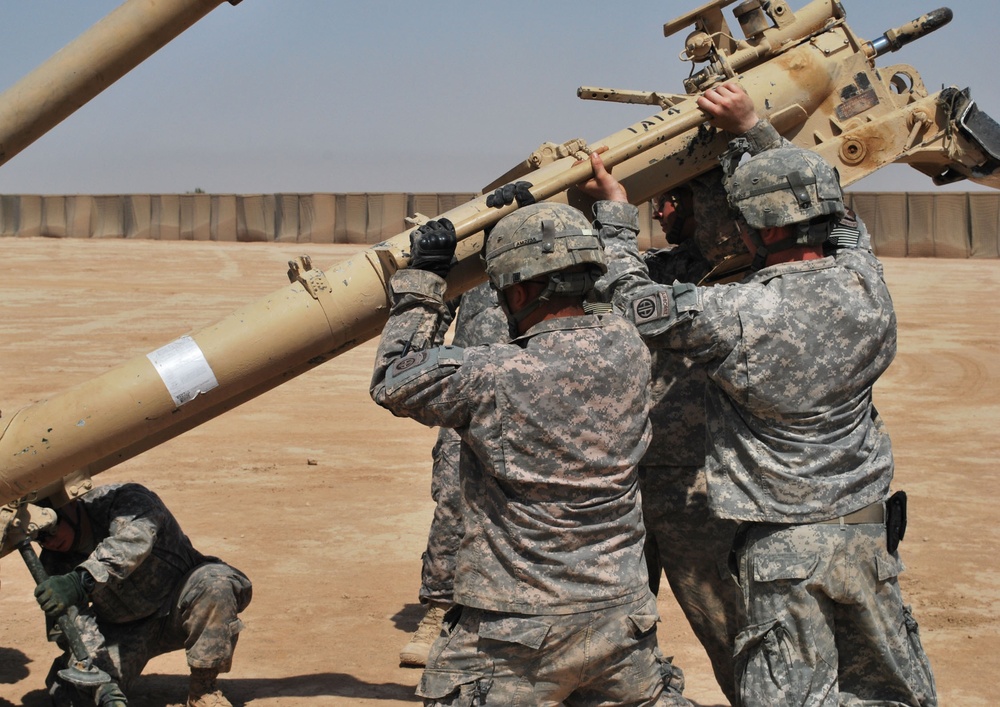 Airborne artillerymen get back to basics