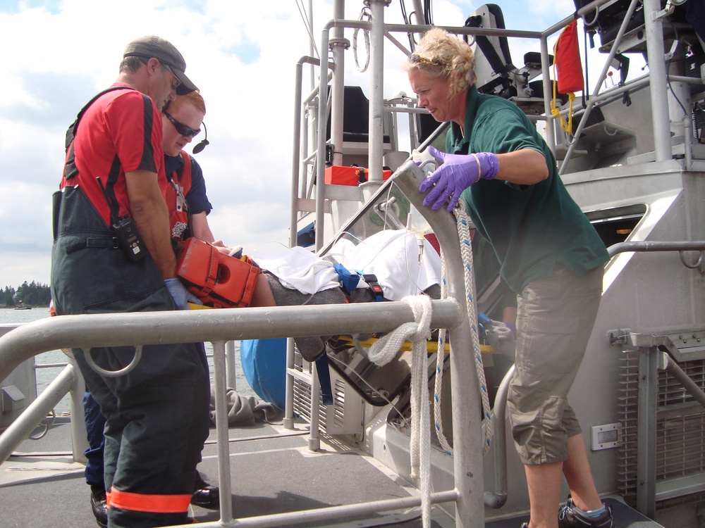 Coast Guard Saves Two in Dramatic Sea Rescue