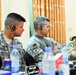 Transitioning commanders, Iraqi leaders meet at Basra security council