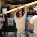 Soldiers pack up to head home
