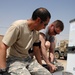 Soldiers pack up to head home