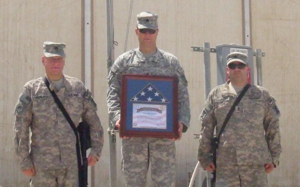 Slain Tampa Police Officer Remembered in Kandahar
