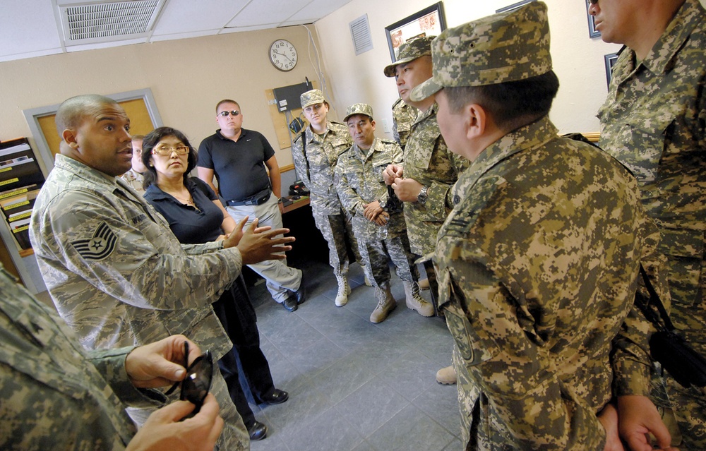 Kazakhstan Military Visits Luke AFB