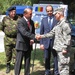 Romanian president visits Joint Task Force-East