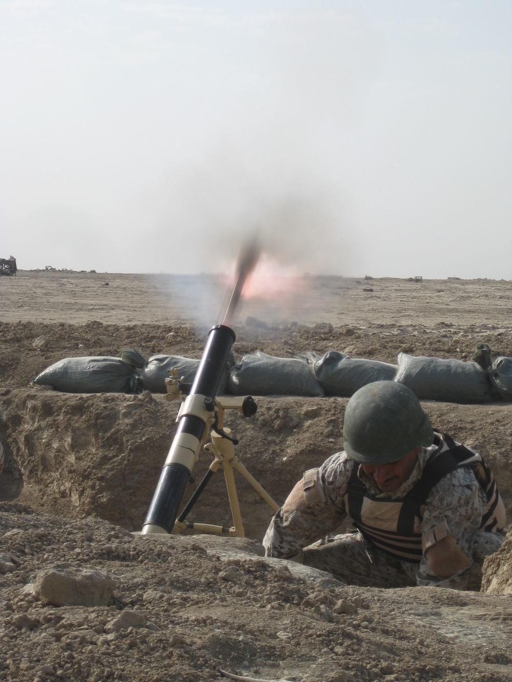 Iraqi Mortar Training