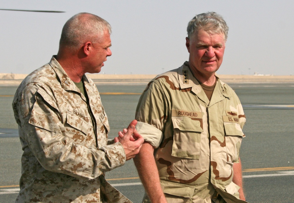CNO visits 22nd MEU in Kuwait