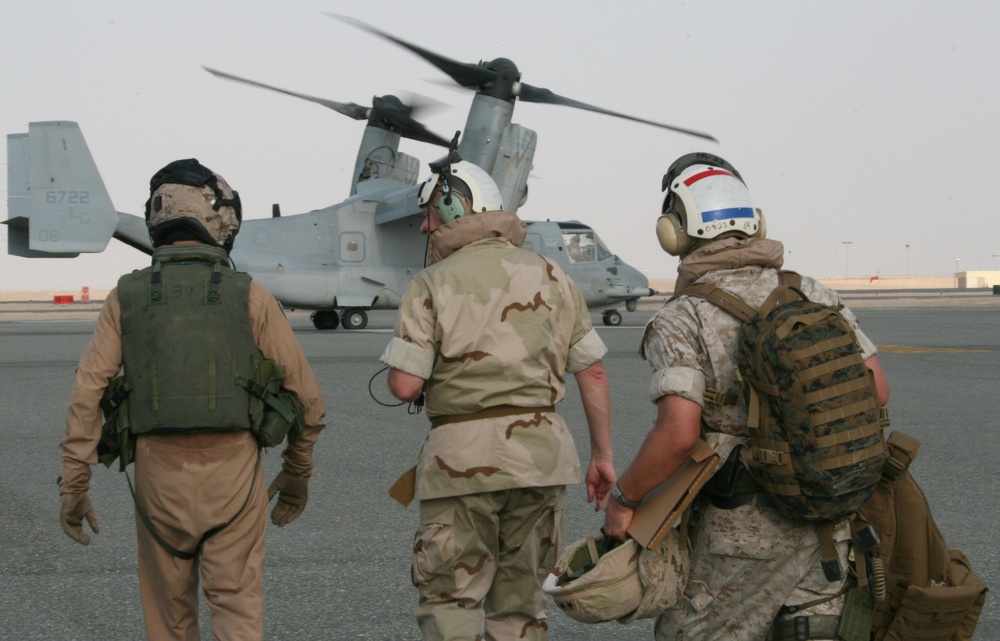 CNO visits 22nd MEU in Kuwait